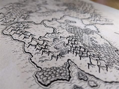 ArtStation - Map of Xhorhas [Exandria]