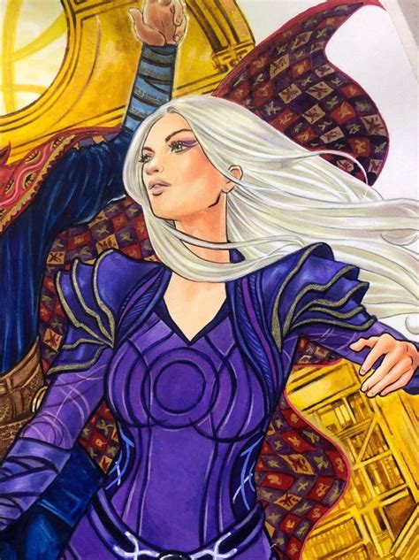 Clea and Doctor Strange commission by Kinho Anderson : r/Clea