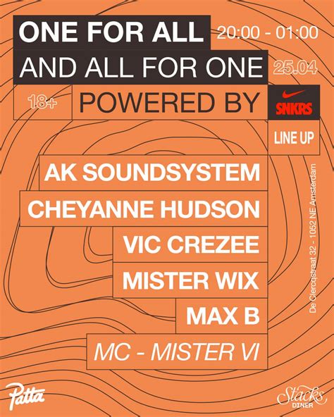 RSVP: One for All and All for One Event . Nike SNKRS