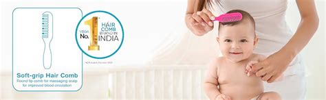 Buy Vega Baby & Mom Comb & Brush Set - Pink | Crafted for Delicate Baby ...