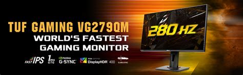 ASUS TUf Gaming VG279QM HDR Led Gaming Monitor 27 Inch (68.58Cm) Fullhd ...