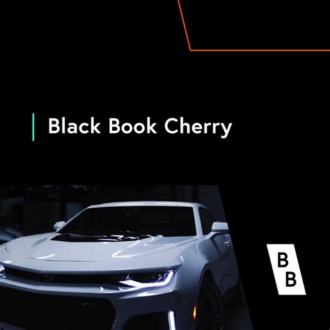 Black Book Cherry: A digital vehicle valuation tool | Black Book posted ...