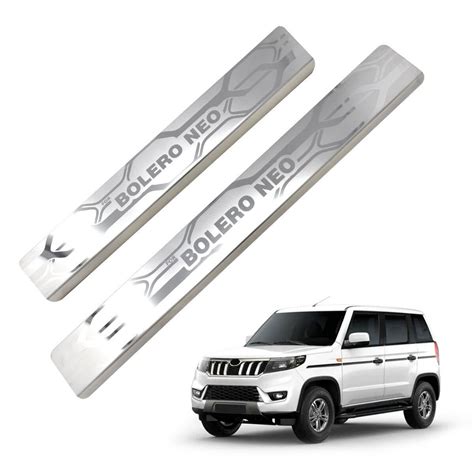 Mahindra Bolero Neo Sill Guard Scuff Plate (4 Pcs)