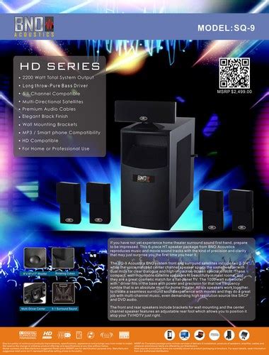 Buy BNO Acoustics SQ-9 Home Theater System Online at Lowest Price in ...