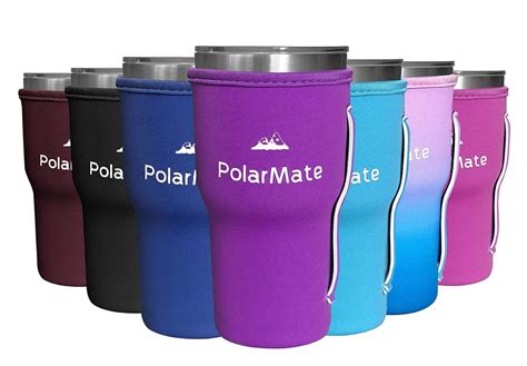 Buy 1 Pack Neoprene Tumbler Sleeves with Strap Handle | Insulator ...