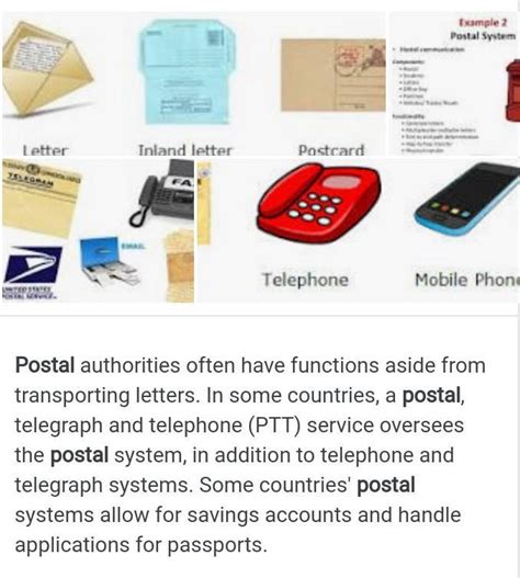 EXAMPLE OF POSTAL COMMUNICATION. - Brainly.in
