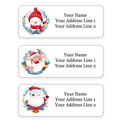 Printable Return Address Labels 的图像结果