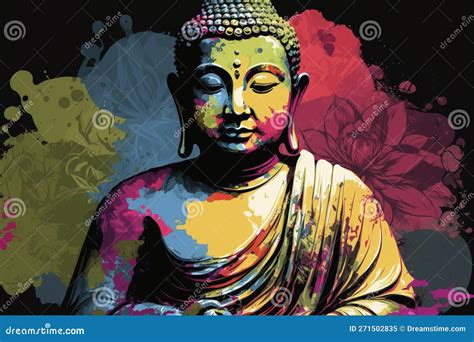 Vesak Day Creative Concept for Card or Banner. Vesak Day is a Holy Day ...