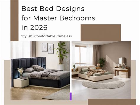 Best Bed Designs for Master Bedrooms in 2026 – Furniturewalla