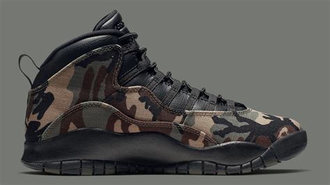 Air Jordan 10 Retro 'Woodland Camo' 'Desert Camo' Release Date 310805-200 310805-201 | Sole ...