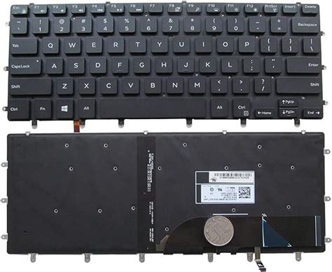 FORDY TECH Laptop Replacement Keyboard Compatible with Del XP 15 9550 ...