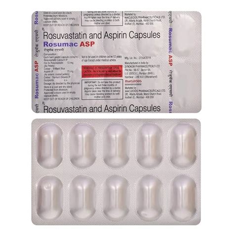 Rosumac ASP - Strip of 10 Capsules : Amazon.in: Fashion