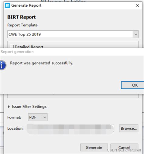 Fortify Code 的图像结果