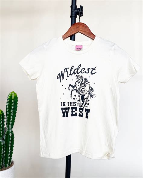 Ali Dee Toddler Wildest in the West - Vintage White | Toddler Graphic ...
