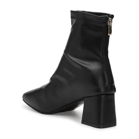 Buy Truffle Collection Black Solid Chelsea Boots Online