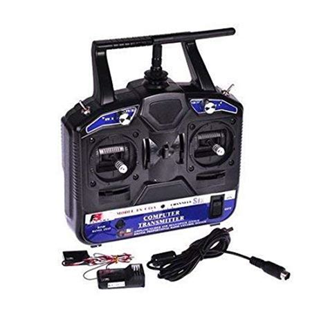 roboCraze Flysky CT6B Remote 6 Channel Transmitter and Receiver for ...