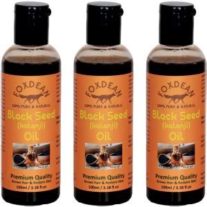 Foxdean FOXDEAN_BLACK_SEED_OIL_100ML_3PES Hair Oil - Price in India ...