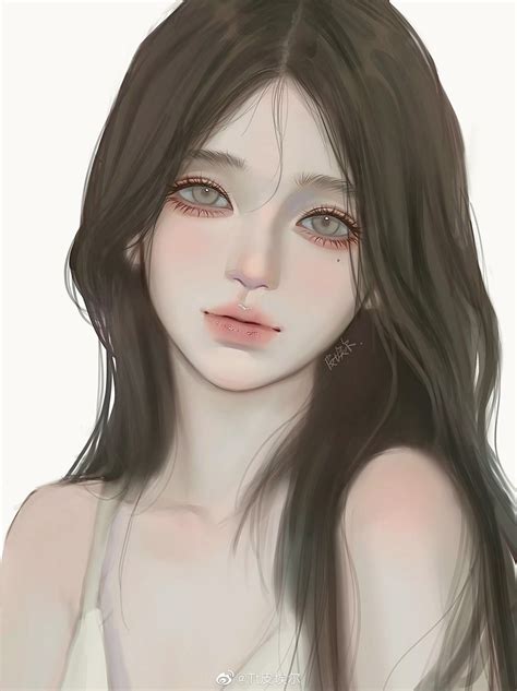 手绘女头 的图像结果