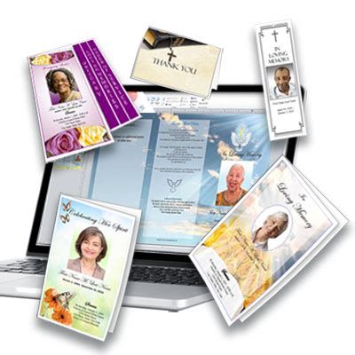 Funeral Program Layouts | Funeral Program Designs - Elegant Memorials