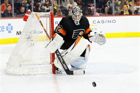 Flyers goalie Sam Ersson is No. 1, but Felix Sandström could still see ...