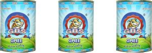 GRS Ghee (3 X 1L) Pack of 3 Tin Price in India - Buy GRS Ghee (3 X 1L ...