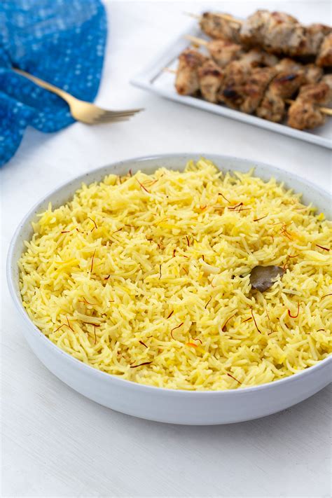 Mediterranean Saffron Rice Recipe - Yellow Chili's