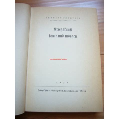 Kriegskunst heute und morgen, Sammlermarkt-Nord, militärische ...