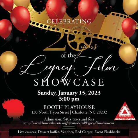 20th Annual Legacy FIlm Showcase Presented by Deltas of Charlotte ...