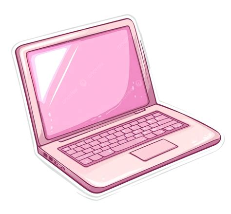 Pink Laptop With Glossy Screen, Pink Laptop, Stylish Computer, Girly ...