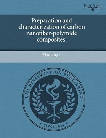 Amazon.in: Buy Preparation and Characterization of Carbon Nanofiber ...