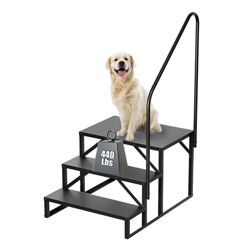 Buy Hot Tub Steps Outdoor, 2 RV Steps with Handrail Update 3.0 ...