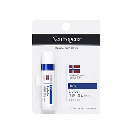 Neutrogena Norwegian Formula Daily Lip Balm (SPF-15) 4g - Beauty Mind ...