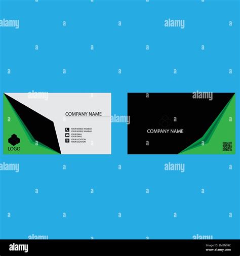 Sample Business Card Template 的图像结果