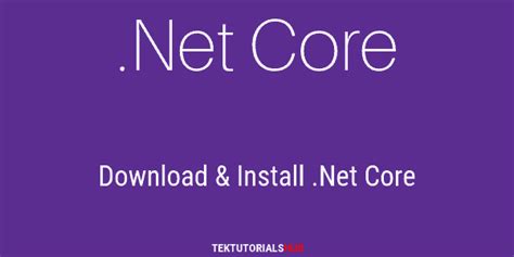 Net Core Installation 的图像结果