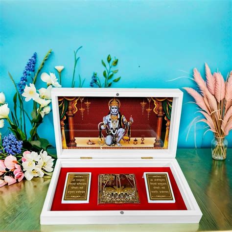 Buy Airtick QHRI0486-01 Gold Plated Hamuman/bajrangbali Sitting ...