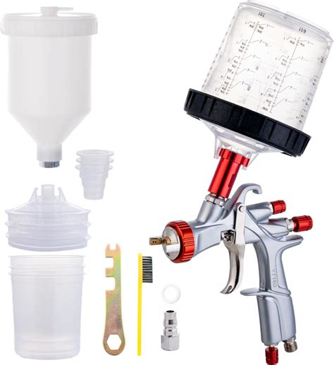 Amazon.com: Spectrum Premium HTE Gravity-Feed Air Spray Gun with Side Fan Control - Delivers a ...