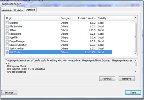 Extension Debuggers XML 的图像结果