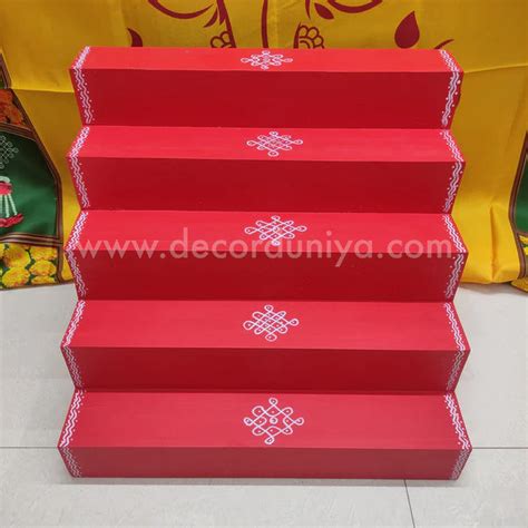 5 Step - Golu Padi - Vigraham Stand - VS19 – Decor Duniya