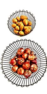 Kuber Industries Unbreakable Multipurpose Storage Basket With Handles ...