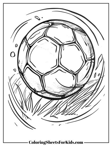 Soccer Coloring Pages