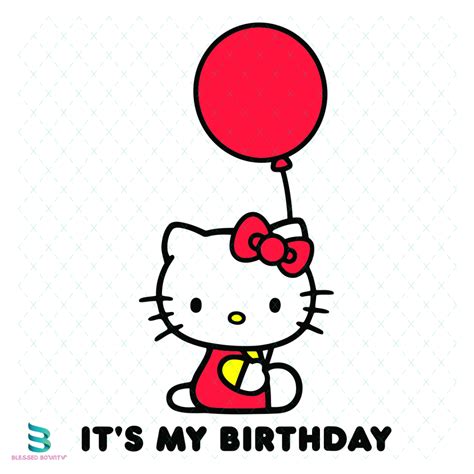 Hello Kitty Birthday Png