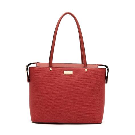Pierre Cardin Women's Tote Handbag Red: Amazon.in: Shoes & Handbags