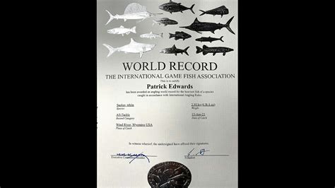 Wyoming Angler Sets World Record Because Daughter Begged To Go Fishing ...