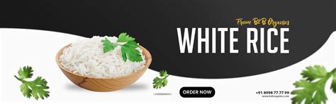 Buy White Rice From B&B Organic at Best Price in India – B&B Organics