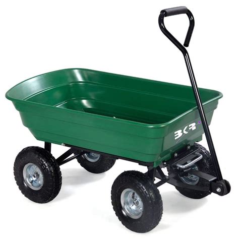 BKR® Garden Carts 250 Kg Dump Cart Dumper Wagon Carrier Wheel Barrow ...