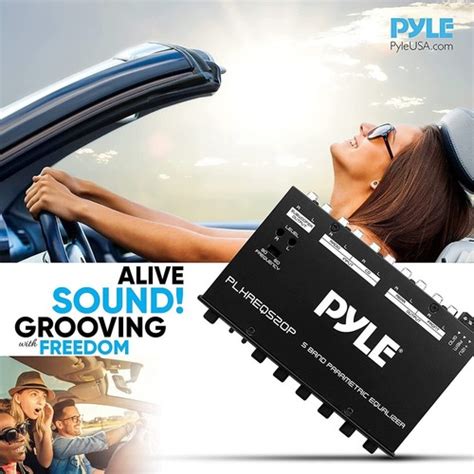 Buy Pyle Parametric Equalizer w/ Subwoofer - 5 Volt RMS Pre-Amp Output ...