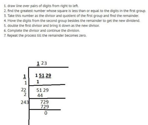 how find cube root by division method - Brainly.in