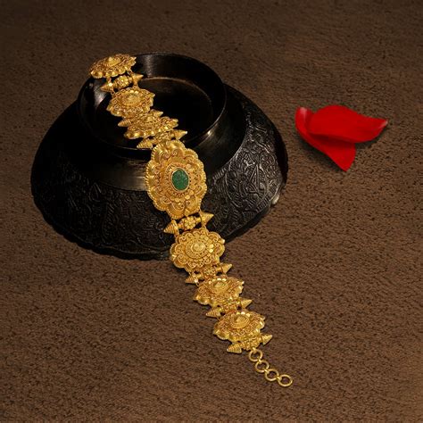 Artistic Aura Bracelet with Chitrai and Oval Stamps