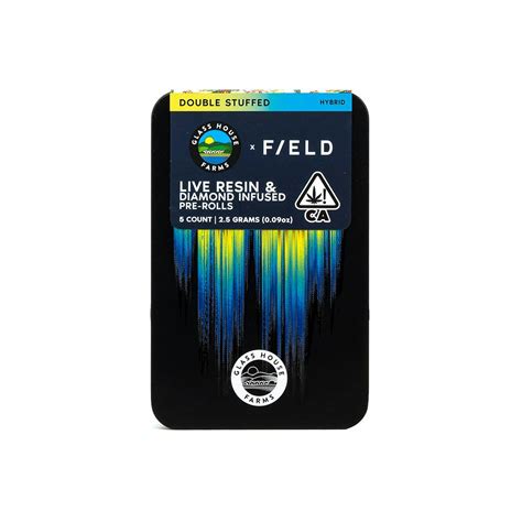 Glass House Farms: Double Stuffed [Infused 5pk] GHF x FIELD | Leafly