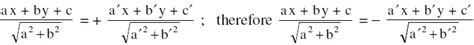 Important Straight Lines and Pair of Straight Lines Formulas for JEE ...